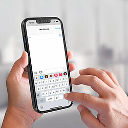 Acheter Avizar Coque iPhone 13 Pro Arrière Rigide noir et Avant Souple Transparent