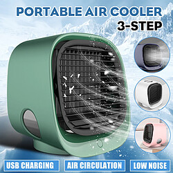 Ventilateur De Refroidissement Mini Climatiseur Refroidisseur Portable Humidificateur de Table de Bureau USB