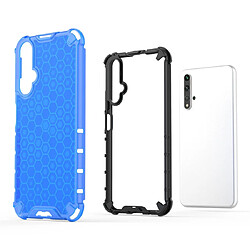 Acheter Wewoo Coque Souple Pour Huawei Honor 20 Shockproof Honeycomb PC + TPU Case Blue