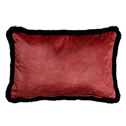 BigBuy Home Coussin Orange Léopard 45 x 30 cm