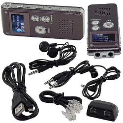 Universal Enregistreur numérique rechargeable 8 Go dictaphone mp3 pas cher