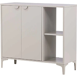 Avis Venture Home Buffet 2 portes 2 cases Piring beige.