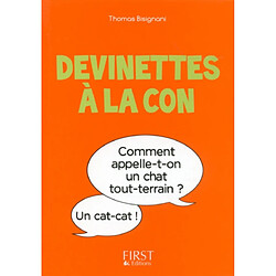 Devinettes à la con