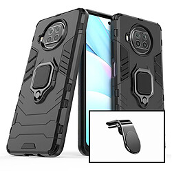 PHONECARE Kit Support Magnétique L Safe Driving pour la Voiture + Coque Military Defender 3x1 Anti-Impact - Xiaomi Mi 10T Lite 5G