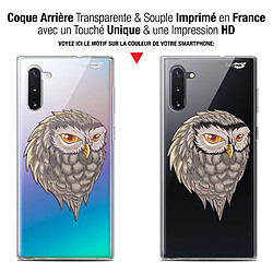 Avis Caseink Coque arrière Samsung Galaxy Note 10 (6.3 ) Gel HD [ Nouvelle Collection - Souple - Antichoc - Imprimé en France] Hibou Draw