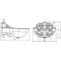 Kerbl Bol à eau K75 Plastique