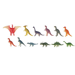 Le modèle animal d'insecte en plastique figures la simulation joue le dinosaure 12pcs