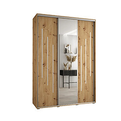 Abiks Meble Armoire DAVOS 9 À Portes Coulissantes 235,2/170/60 3 Portes