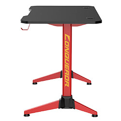 Avis Bureau gamer NanoRS noir et rouge 100kg max, 750mm de haut, rétro-éclairage LED RVB, RS701