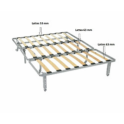 Acheter Inside 75 Canapé BZ convertible FLO gris graphite 140*200cm matelas confort BULTEX