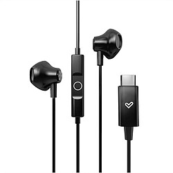 Casque bouton Energy Sistem EasyPods Type C Space Noir USB-C