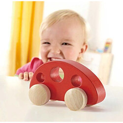 Hape - E0052 - Jouet De Premier Age - Mini Van - Rouge