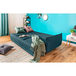 Avis Bestmobilier Lena - canapé 3 places convertible - avec coffre - en tissu style scandinave