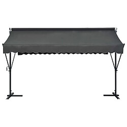 Helloshop26 Auvent sur pied 400 x 300 cm anthracite 02_0007478