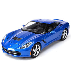 Universal 1: 24 Voiture de sport Moulée sous pression statique Collectible Modèle Voiture Jouet(Bleu)