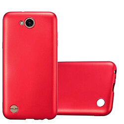 Cadorabo Coque LG X POWER 2 Etui en Rouge