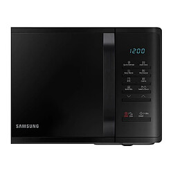 Micro-ondes Samsung MG23K3513AK - 23L - Gril - Electronique - 800W - 28,8 cm - Cavité céramique émail - Noir