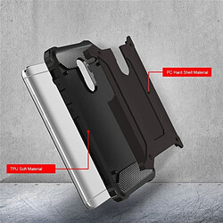 Avis Wewoo Coque renforcée noir pour Xiaomi Redmi Note 4 Armure Tough TPU + PC Combinaison