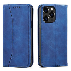 Ozzzo magnet fancy coque pour iphone 13 pro couverture porte-cartes porte-cartes bleu