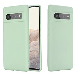 Coque en silicone, antichoc avec sangle vert pour votre Google Pixel 6 Pro