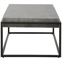 Acheter Beliani Table basse MDF Gris ALTOS