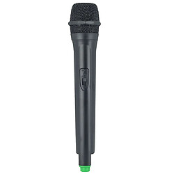 Avis Accessoires de microphone sans fil en plastique classique vert faux jouet de micro Mic