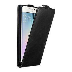 Cadorabo Coque Samsung Galaxy S6 EDGE Etui en Noir