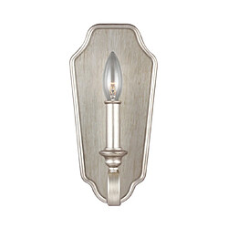 Elstead Lighting Applique murale Dewitt Acier Argent