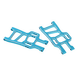 Bras de suspension inférieurs avant en aluminium RC pour camion HSP 1/10 94108 94111, bleu pas cher