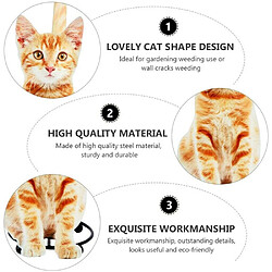 Universal Toilette hygiénique Porte-serviettes Mouling Cat Toilet Toilet Paper Storage Rack Cadeau Cat Lover Toilet Roll Holder Support en papier (jaune)