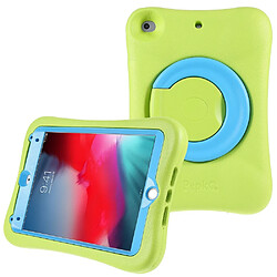 Coque en TPU PEPKOO EVA, anti-rayures avec béquille rotative à 360° vert bleu pour votre iPad mini 4/mini (2019) 7.9 pouces