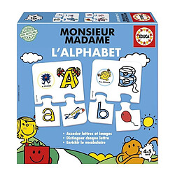 Educa Borras Jeu d'apprentissage - EDUCA - Monsieur Madame - Alphabet