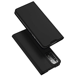 Etui en PU DUX DUCIS avec support et porte-carte, noir pour votre Xiaomi Redmi Note 11 4G (Qualcomm)/Redmi Note 11S 4G