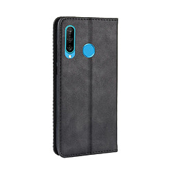 Acheter Wewoo Housse Coque Étui en cuir à boucle magnétique avec rétro pour Crazy Horse Texture horizontale Galaxy M30avec support et fentes cartes et cadre photo Noir