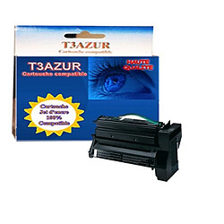 T3Azur Toner Lexmark C780 / C780dn / C780dtn / C780n Noir - Compatible - 10 000 pages