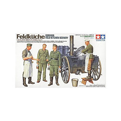 Tamiya Figurine Mignature Feldküche German Field Kitchen Scenery