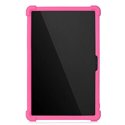 Coque en silicone Multicolore avec béquille coulissante rose pour votre Lenovo Tab P11