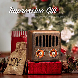 Avis Universal Bois Vintage Radio Digital FM Radio Digital Internet Radio Portable FM Mini Bluetooth Haut-parleur Vintage Classic Style | Radio