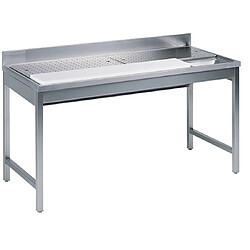 VIRTUS GROUP Table de Préparation pour Viande L 1200 mm - Virtus