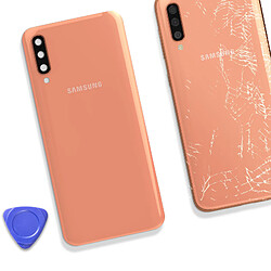 Acheter Samsung Vitre arrière pour Samsung Galaxy A50 Original Service Pack Corail