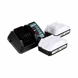 Acheter Makita HP 457 DWEX4 Perceuse-visseuse à percussion sans fil 18V 42Nm G-Serie + 2x Batteries 1,5Ah + Chargeur + 70 Forets et