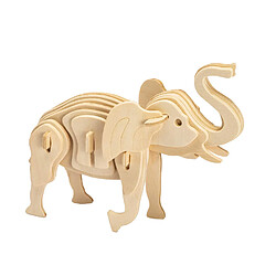 Avis Marabu 0317000000024 Kids 3D Puzzle en Bois éléphant 27 pièces, env. 16 x 13 cm, Marron