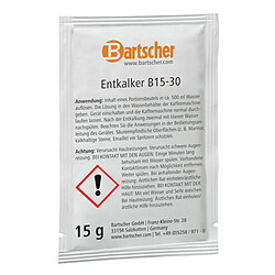 Avis Détartrant pour machine à Café Bartscher - Lot de 30 Doses Bartscher