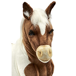 Hansa Peluche Geante Poney 100 cm H et 100 cm L