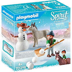 Playmobil® Spirit - La Mèche et Monsieur Carotte en hiver