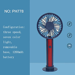 Acheter Universal Été frais mini ventilateur portable USB rechargeable ventilateur de bureau personnel rechargeable bureau portable voyager en plein air énergie