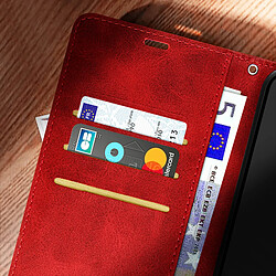 Acheter Avizar Étui pour Nokia G22 Portefeuille Support Vidéo Série Bara Soft Leather Rouge