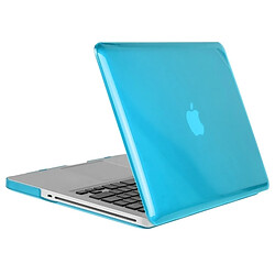 Avis Wewoo Housse Étui bleu pour Macbook Pro 13,3 pouces Chapeau-Prince 3 en 1 Cristal dur Shell Boîtier de protection en plastique avec clavier de et prise de poussière Port