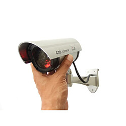 Caméra factice mannequin IR1100 P IR à LED pour usage interne et externe Grise