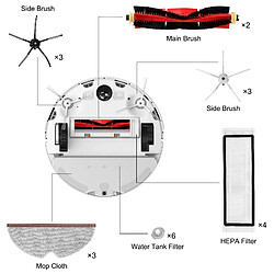 Acheter INF Accessoires pour aspirateur robot Xiaomi Roborock S5/S6 23 pièces